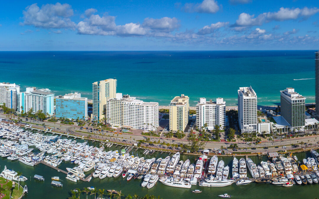 The Miami boat show